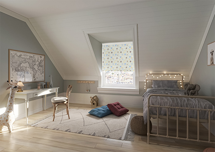 Balloon Festival, Skyline - Twist&Fit Roller Blind - Image 7